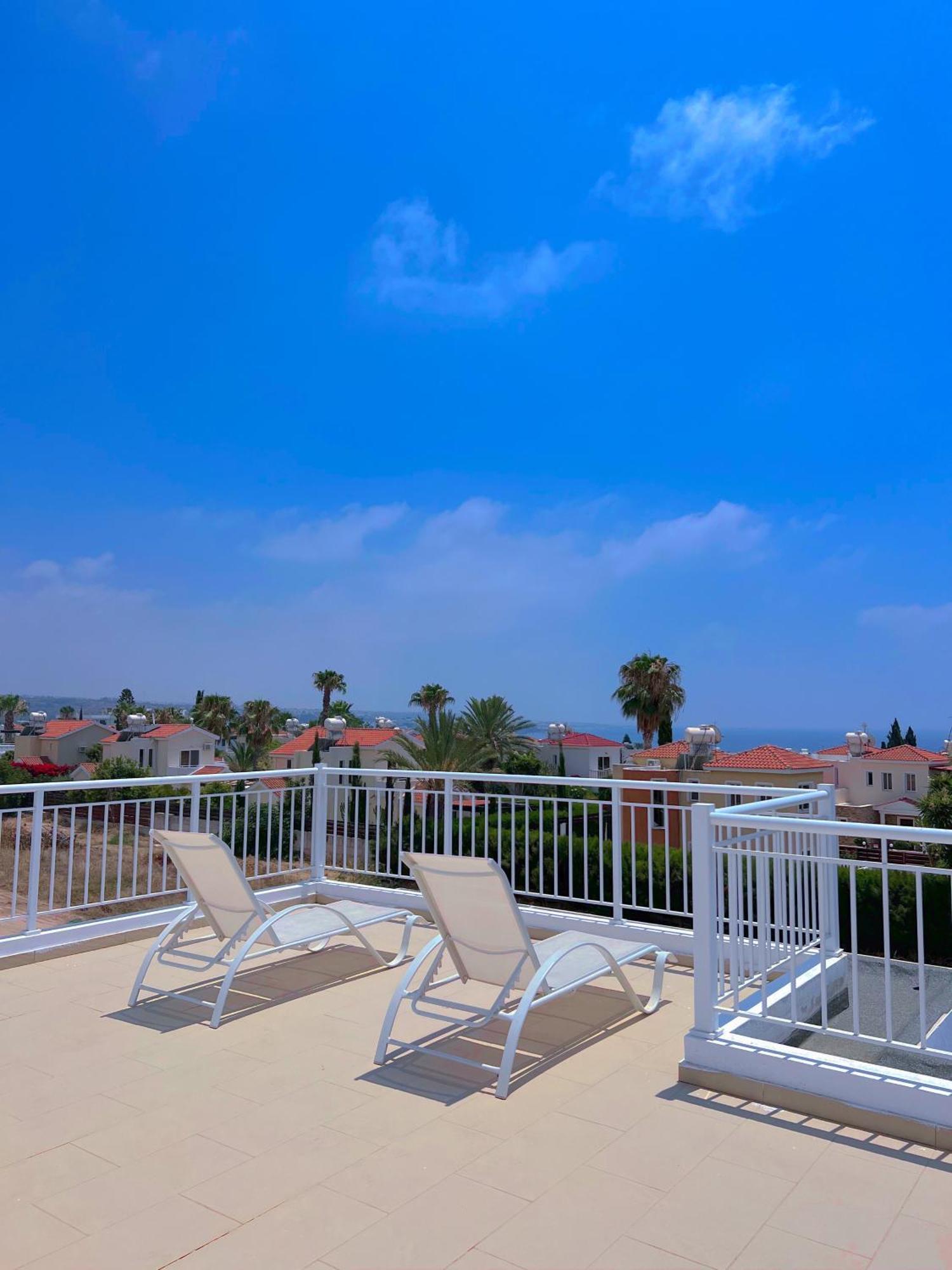 3 Bedroom Coral Bay Beach Seaview Villa I Private Pool Peyia Dış mekan fotoğraf